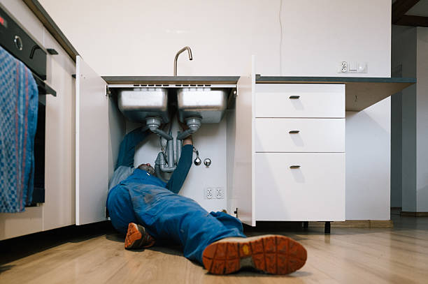 Professional Drain Cleaning technician working in Newman, CA